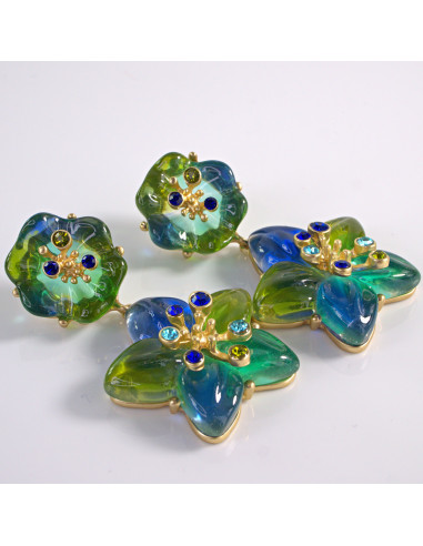 Kolczyki sztyft srebro "925" NA IMPREZE, BAL,...