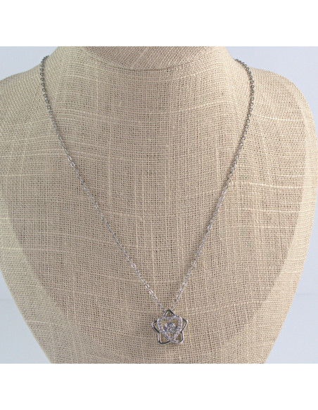 Naszyjnik Celebrytka stal chirurgiczna Lolita Accessories Srebrny