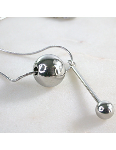 Naszyjnik Celebrytka stal chirurgiczna Lolita...