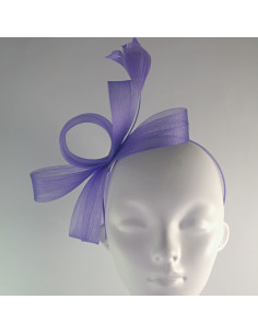 FASCYNATOR STROIK NA GŁOWĘ  OPASKA Z KOKARDĄ Lolita...