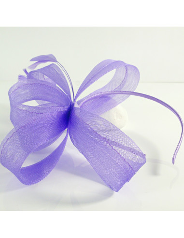 FASCYNATOR STROIK NA GŁOWĘ  OPASKA Z KOKARDĄ...