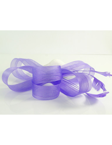 FASCYNATOR STROIK NA GŁOWĘ  OPASKA Z KOKARDĄ...