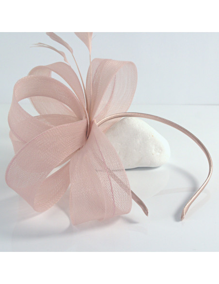 FASCYNATOR STROIK NA GŁOWĘ  OPASKA Z KOKARDĄ Lolita Akcesoria