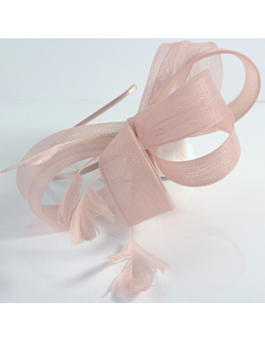 FASCYNATOR STROIK NA GŁOWĘ  OPASKA Z KOKARDĄ...