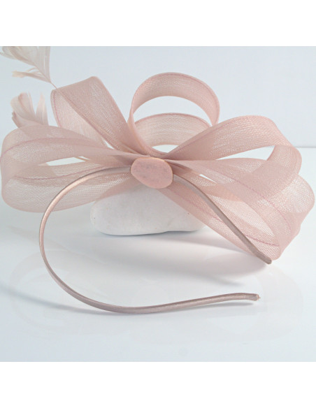 FASCYNATOR STROIK NA GŁOWĘ  OPASKA Z KOKARDĄ Lolita Akcesoria