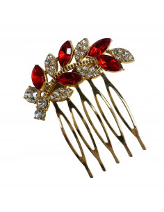 Grzebień wsuwany do włosów wtykowy ozdobny diamenty...