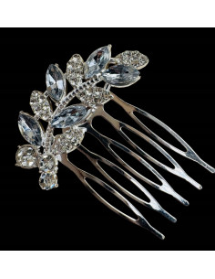 Grzebień wsuwany do włosów wtykowy ozdobny diamenty... 2