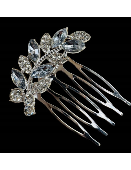 Grzebień wsuwany do włosów wtykowy ozdobny diamenty Lolita Accessories