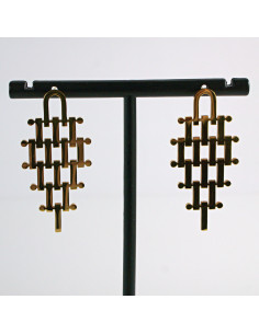 Kolczyki ze stali chirurgicznej ZŁOTE  Lolita Akcesoria 2