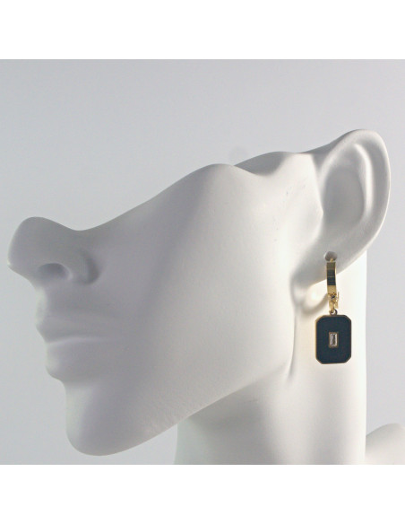 Kolczyki ze stali chirurgicznej ZŁOTE  Lolita Akcesoria