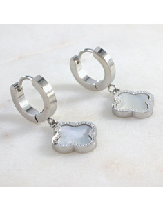 Kolczyki ze stali chirurgicznej SREBRNE KONICZYNKI...