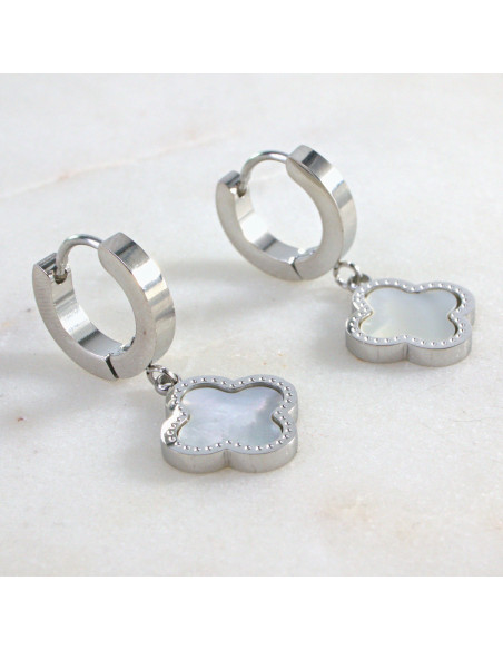 Kolczyki ze stali chirurgicznej SREBRNE KONICZYNKI  Lolita Akcesoria