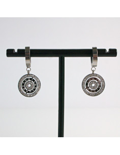 Kolczyki ze stali chirurgicznej SREBRNE KÓŁECZKA... 2