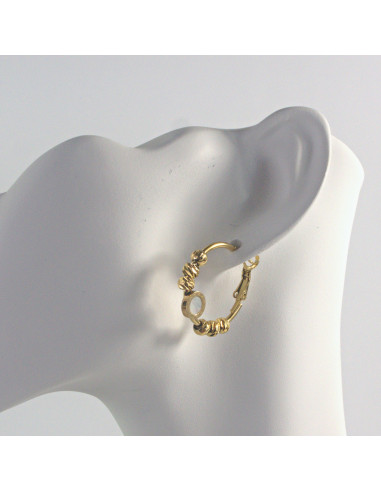 Kolczyki ze stali chirurgicznej ZŁOTE KOŁA...