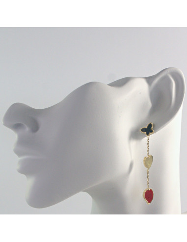 Kolczyki ze stali chirurgicznej   MOTYLKI...