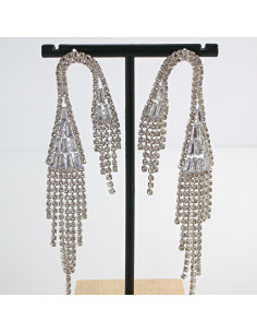 Kolczyki z CYRKONIAMI  WIECZOROWE MAXI XL Lolita Akcesoria 2