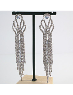 Kolczyki z CYRKONIAMI  WIECZOROWE MAXI XL Lolita Akcesoria 2