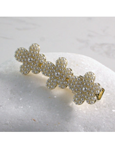 Spinka do włosów 3 KWIATKI PEREŁKI Lolita Akcesoria 2