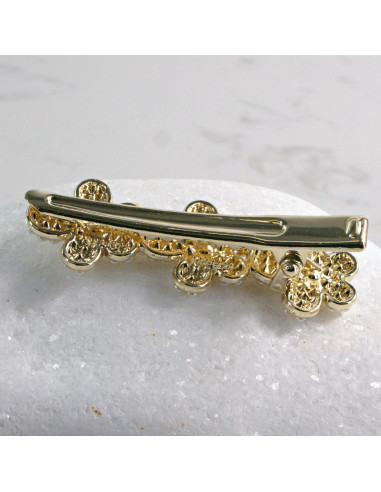 Spinka do włosów 3 KWIATKI PEREŁKI Lolita...