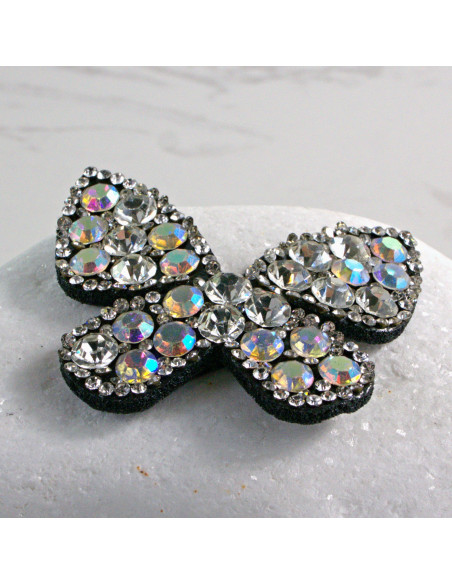 Spinka do włosów MOTYL Z KRYSZTAŁKAMI CRYSTAL AB Lolita Akcesoria