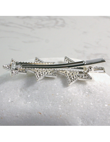 Spinka do włosów 3 GWIAZDKI Z KRYSZTAŁKAMI...