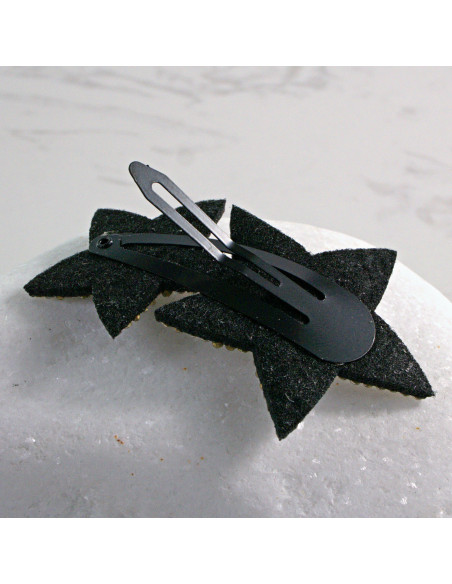 Spinka do włosów DWIE GWIAZDKI Z KRYSZTAŁKAMI SREBRNY Lolita Akcesoria