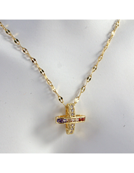 Naszyjnik Celebrytka KRZYŻ ze stali chirurgicznej Lolita Accessories