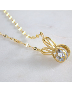 Naszyjnik Celebrytka ze stali chirurgicznej Lolita...