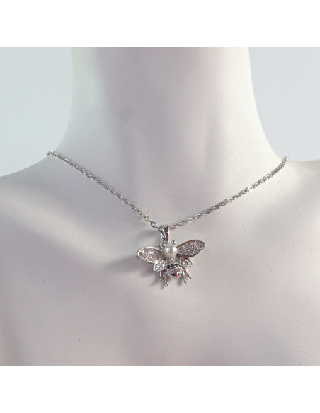 Naszyjnik Celebrytka ze stali chirurgicznej Lolita Accessories Srebrny