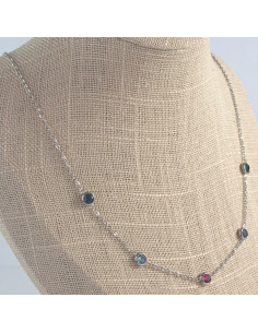 Naszyjnik HAMSA Celebrytka stal chirurgiczna Lolita... 2