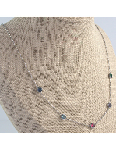 Naszyjnik HAMSA Celebrytka stal chirurgiczna...