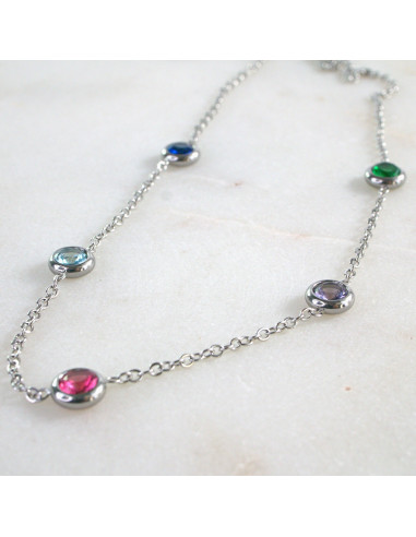 Naszyjnik HAMSA Celebrytka stal chirurgiczna...