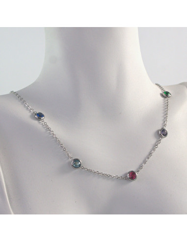 Naszyjnik HAMSA Celebrytka stal chirurgiczna...