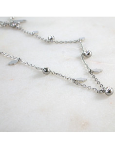 Naszyjnik HAMSA Celebrytka stal chirurgiczna Lolita... 2