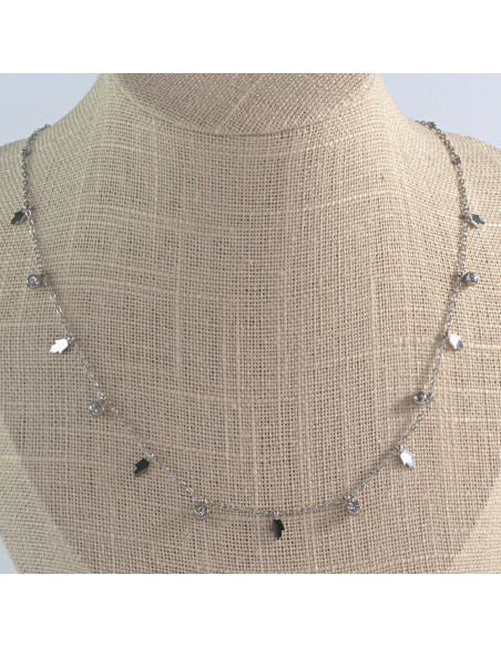 Naszyjnik HAMSA Celebrytka stal chirurgiczna Lolita Accessories Srebrny