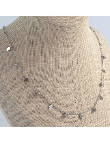 Naszyjnik HAMSA Celebrytka stal chirurgiczna...