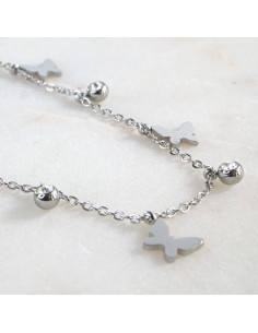 Naszyjnik Celebrytka ze stali chirurgicznej Lolita...