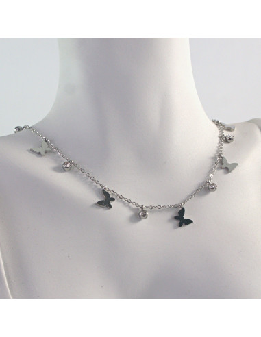 Naszyjnik Celebrytka ze stali chirurgicznej...