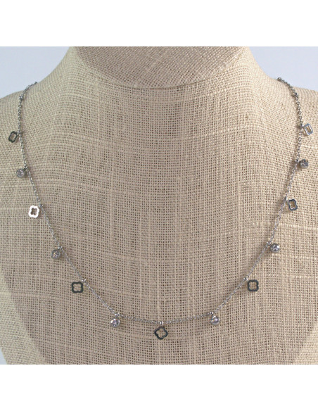 Naszyjnik Celebrytka ze stali chirurgicznej Lolita Accessories Srebrny