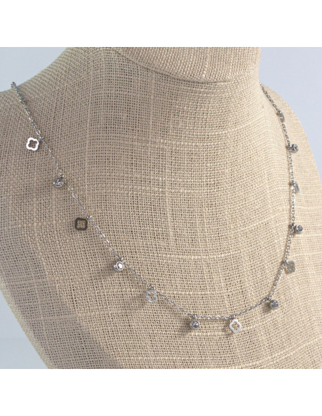 Naszyjnik Celebrytka ze stali chirurgicznej Lolita Accessories Srebrny