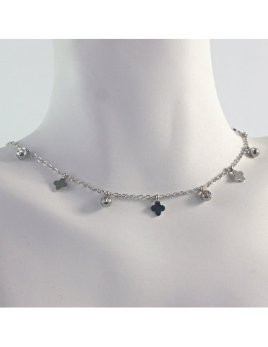 Naszyjnik Celebrytka ze stali chirurgicznej...