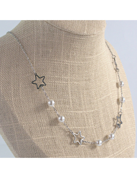 Naszyjnik Celebrytka ze stali chirurgicznej Lolita Accessories Srebrny