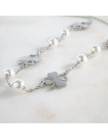 Naszyjnik Celebrytka ze stali chirurgicznej Lolita Accessories Srebrny