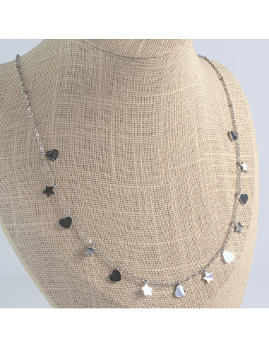 Naszyjnik Celebrytka ze stali chirurgicznej...