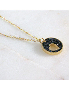 Naszyjnik ze stali chirurgicznej Lolita Accessories Złoty 2