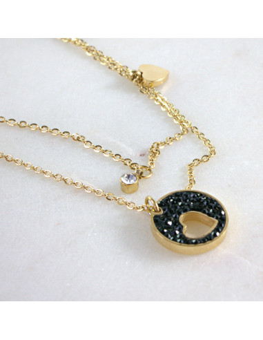 Naszyjnik ze stali chirurgicznej Lolita...