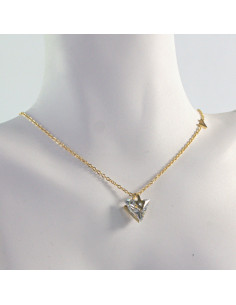 Naszyjnik ze stali chirurgicznej Lolita Accessories Złoty