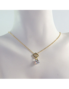 Naszyjnik ze stali chirurgicznej Lolita Accessories Złoty