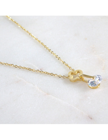 Naszyjnik ze stali chirurgicznej Lolita...