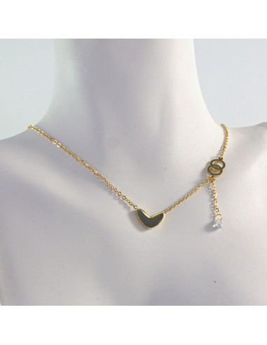 Naszyjnik Celebrytka ze stali chirurgicznej...